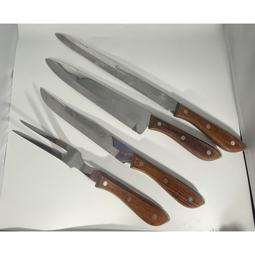 Emperor Steel 4 Piece Kitchen Knife Set Household Japan Stainless Steel
